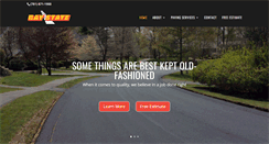 Desktop Screenshot of baystatepaving.com